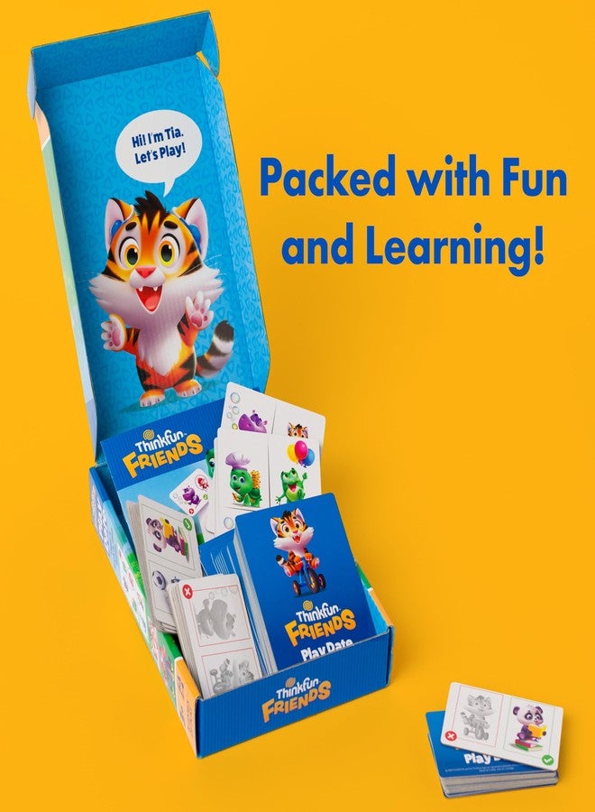 ThinkFun Friends: Play Date - A Matching Game for Preschool Fun - Build Skills, Foster Friendships, and Learn Through Play - MESH Accredited - Kids 3+ - Image 4